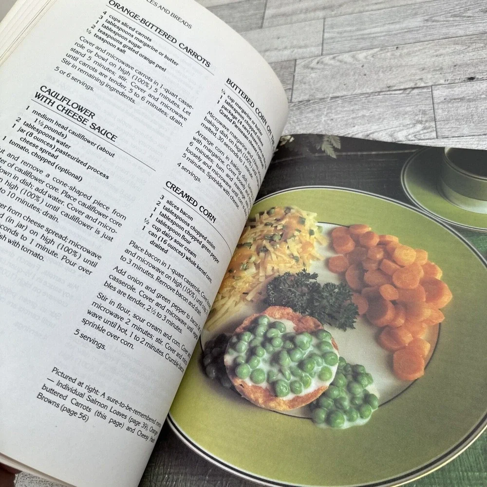Betty Crocker Microwave Cooking Cookbook 1986 Vintage Recipes Cook Book‎
